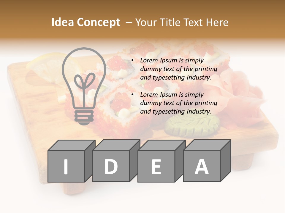 Prepared Isolated Healthy PowerPoint Template