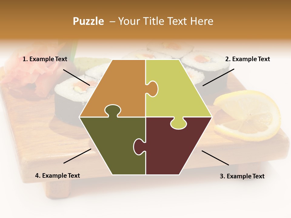 Unagi Cuisine Maki PowerPoint Template