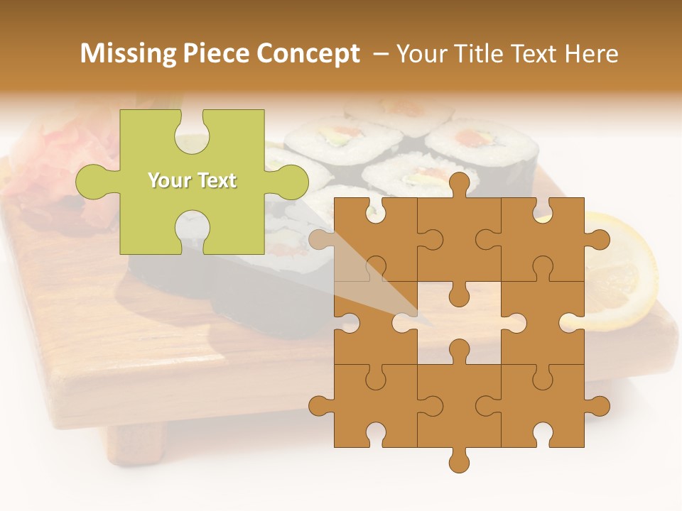 Unagi Cuisine Maki PowerPoint Template