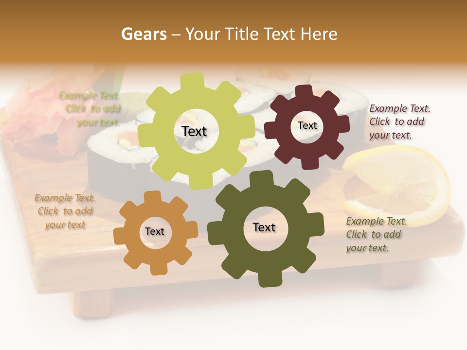 Unagi Cuisine Maki PowerPoint Template