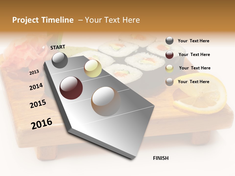 Unagi Cuisine Maki PowerPoint Template