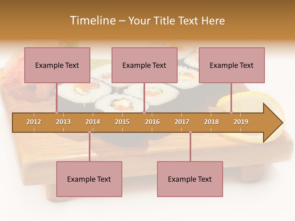 Unagi Cuisine Maki PowerPoint Template