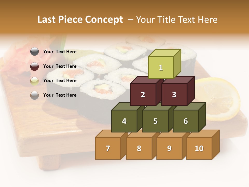 Unagi Cuisine Maki PowerPoint Template