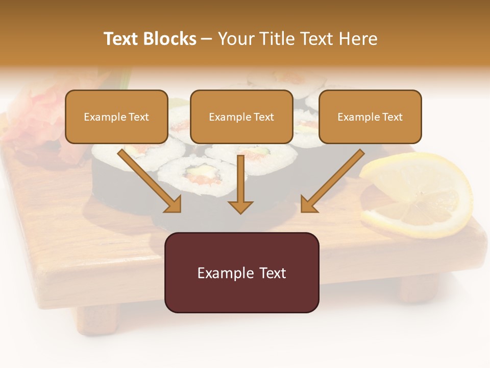 Unagi Cuisine Maki PowerPoint Template