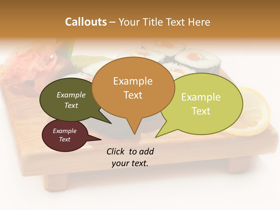 Unagi Cuisine Maki PowerPoint Template