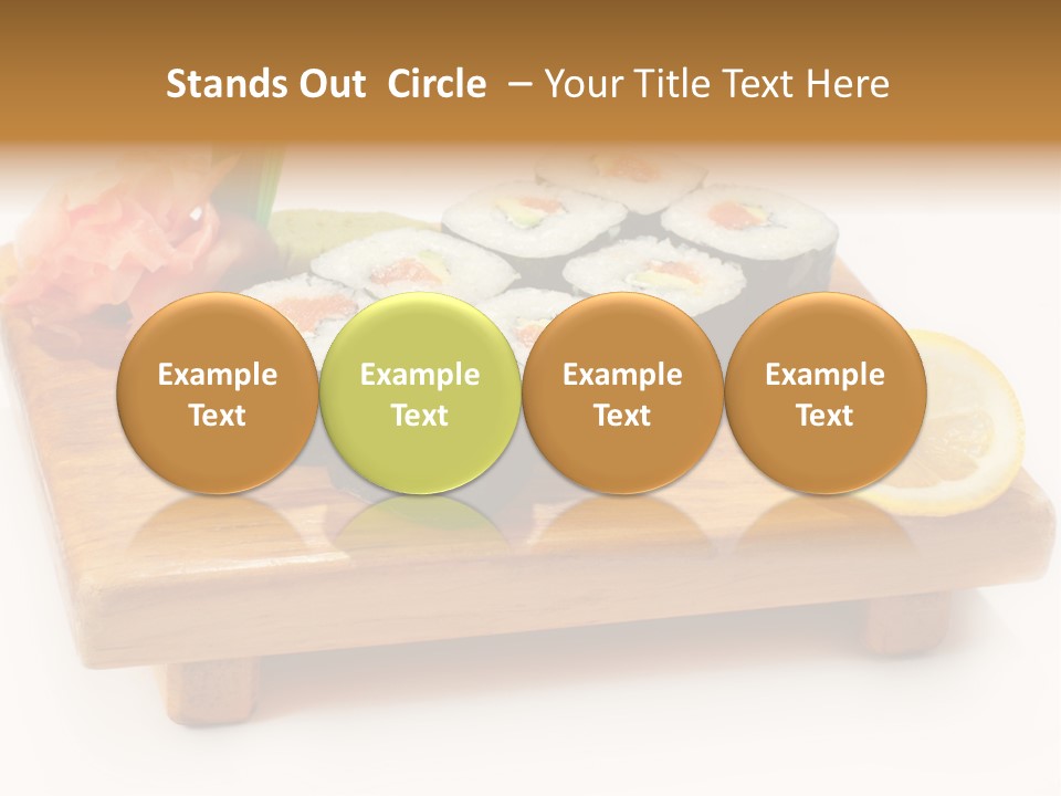 Unagi Cuisine Maki PowerPoint Template