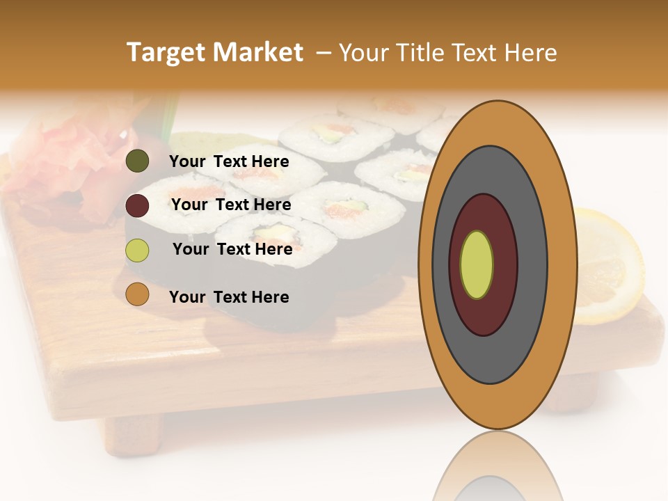 Unagi Cuisine Maki PowerPoint Template