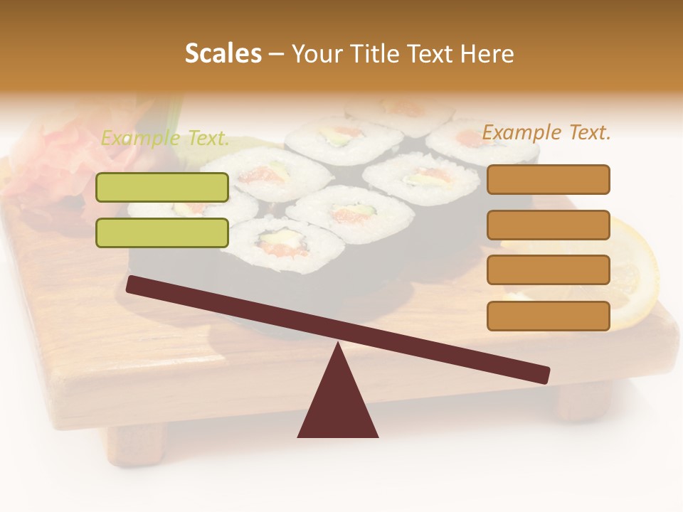 Unagi Cuisine Maki PowerPoint Template
