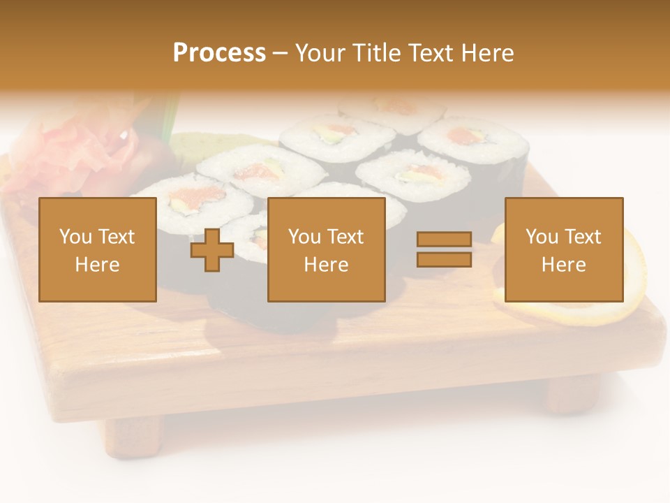 Unagi Cuisine Maki PowerPoint Template