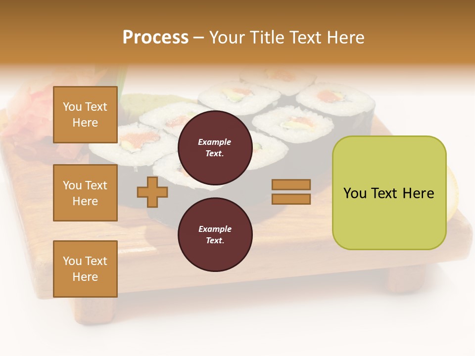 Unagi Cuisine Maki PowerPoint Template