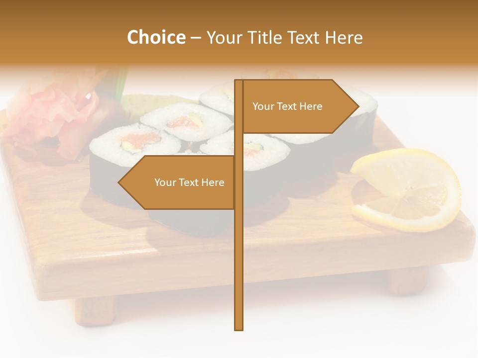 Unagi Cuisine Maki PowerPoint Template