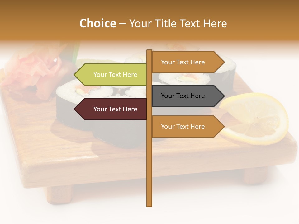 Unagi Cuisine Maki PowerPoint Template