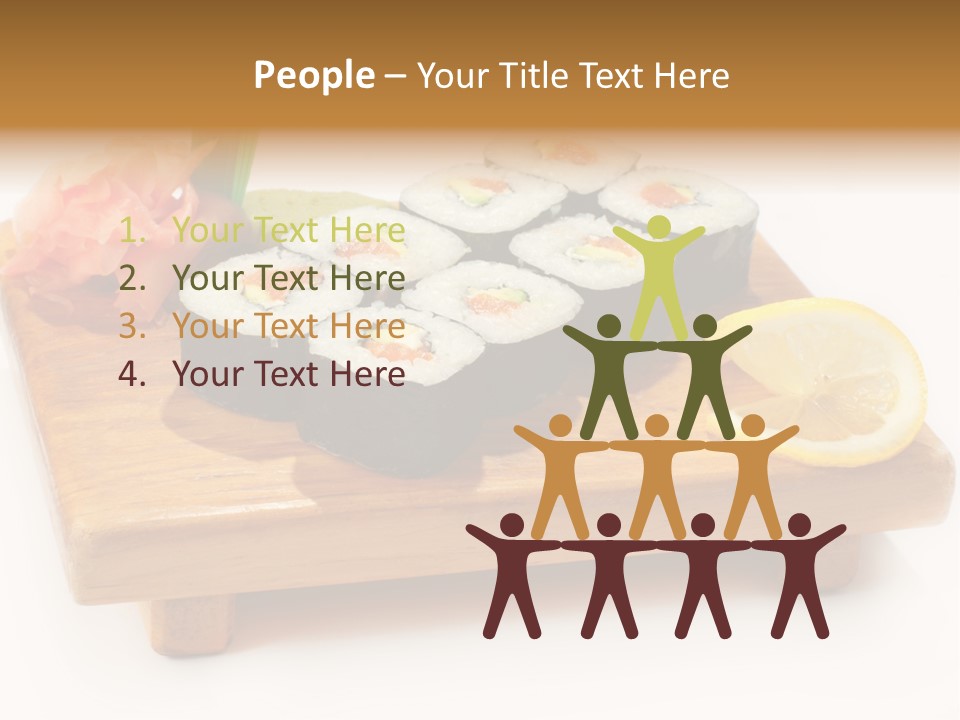 Unagi Cuisine Maki PowerPoint Template