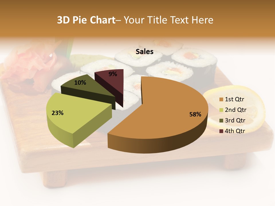 Unagi Cuisine Maki PowerPoint Template