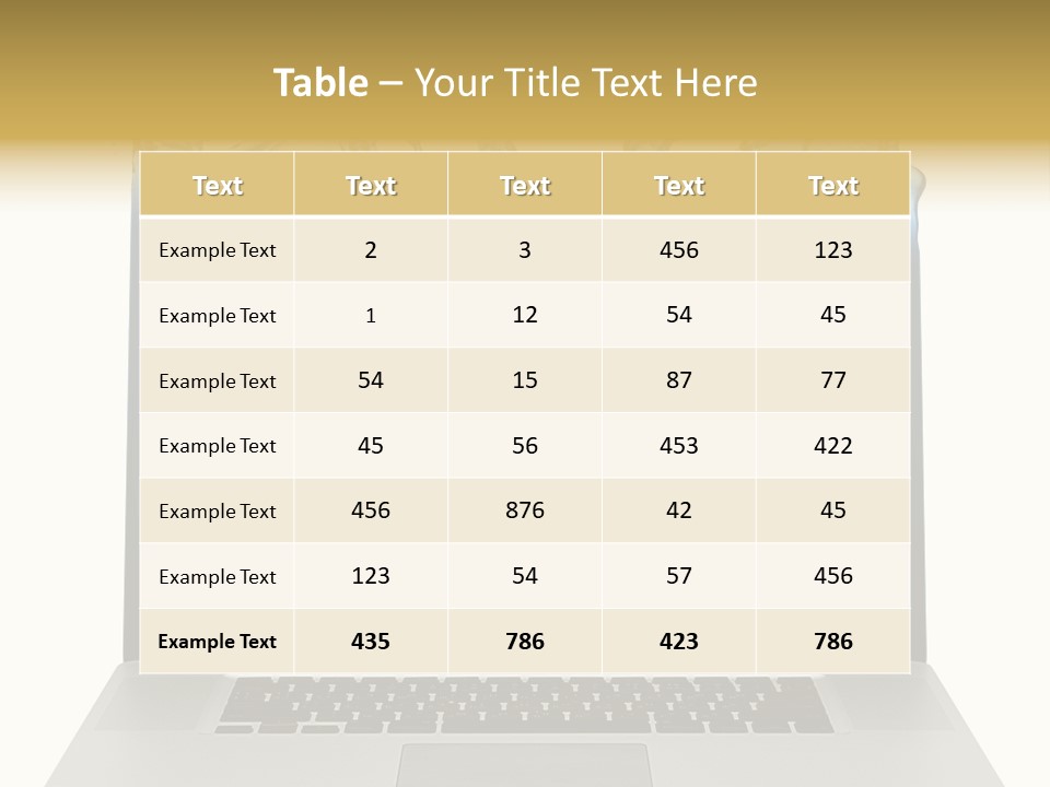 Screen White Fish PowerPoint Template