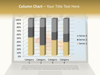 Screen White Fish PowerPoint Template