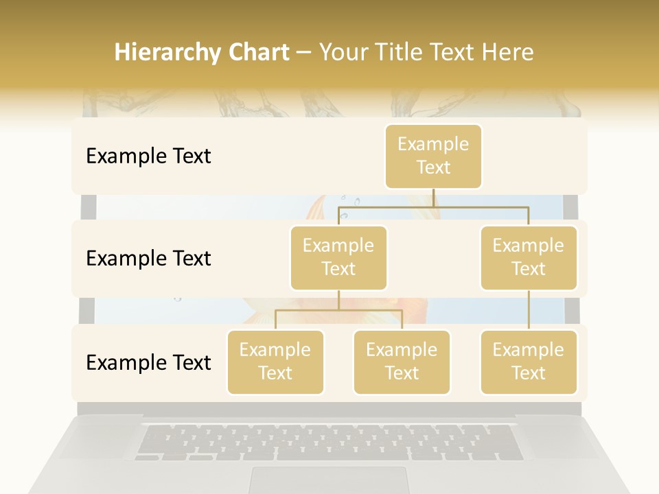 Screen White Fish PowerPoint Template