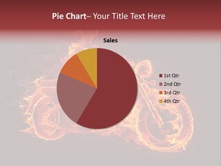 Demonic Dark Flame PowerPoint Template