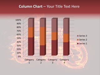 Demonic Dark Flame PowerPoint Template