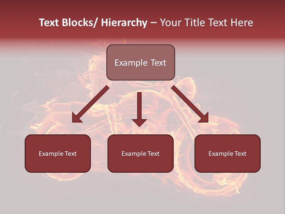 Demonic Dark Flame PowerPoint Template