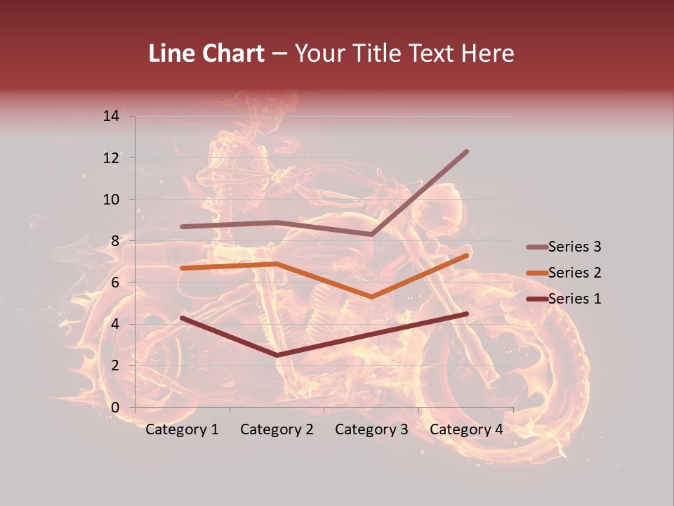 Demonic Dark Flame PowerPoint Template