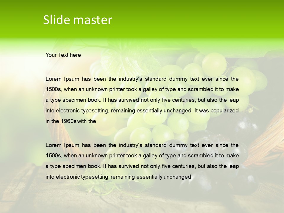 Bundle Copy Vegetation PowerPoint Template