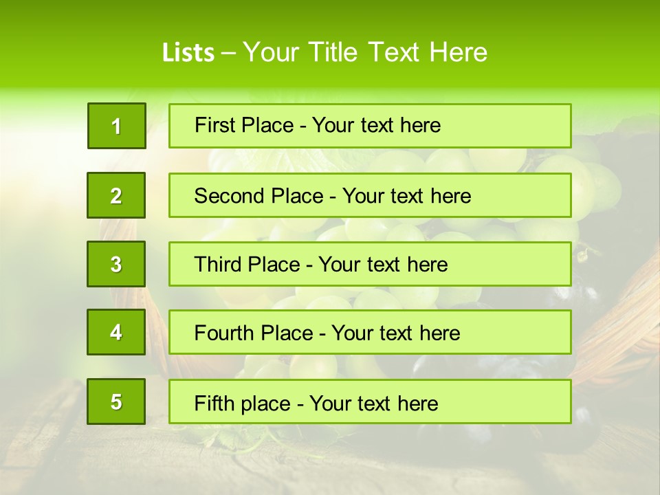 Bundle Copy Vegetation PowerPoint Template