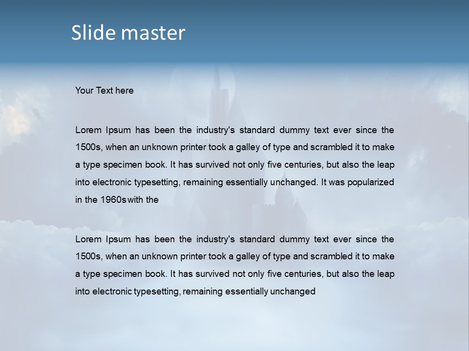 Palace Ancient Dramatic PowerPoint Template