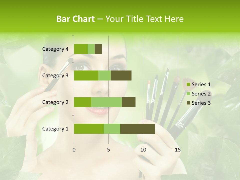 Close Up Head Elegance PowerPoint Template