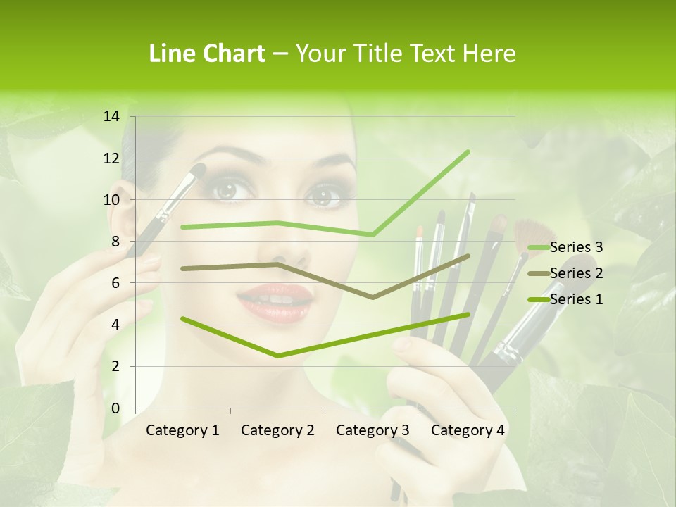Close Up Head Elegance PowerPoint Template