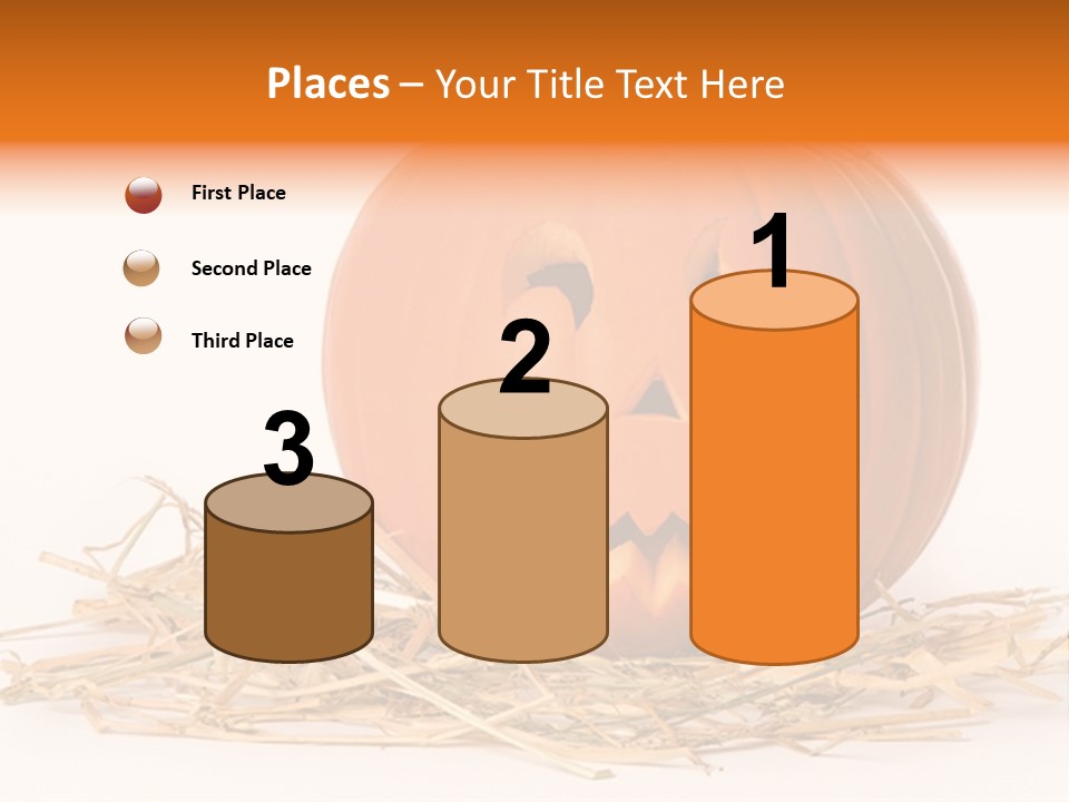 Halloween Ea Onal Bed PowerPoint Template