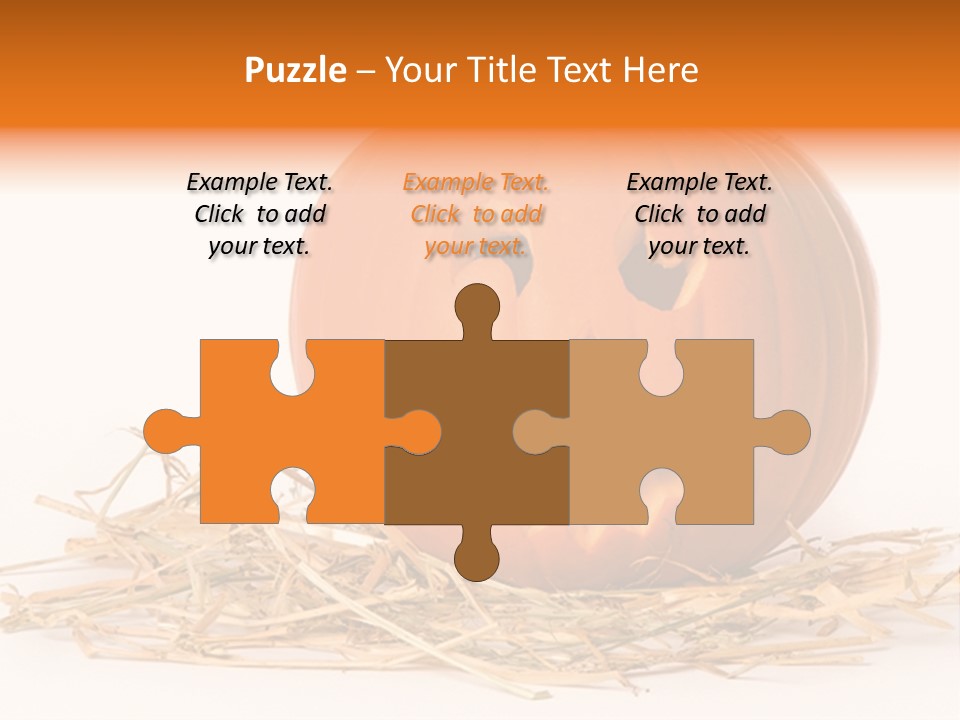 Halloween Ea Onal Bed PowerPoint Template