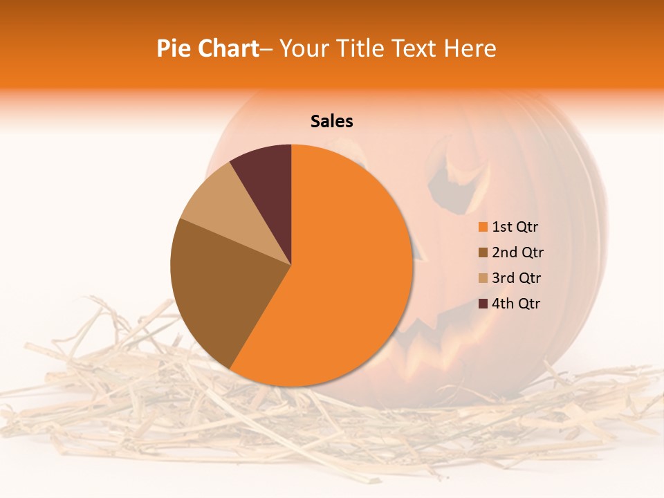 Halloween Ea Onal Bed PowerPoint Template