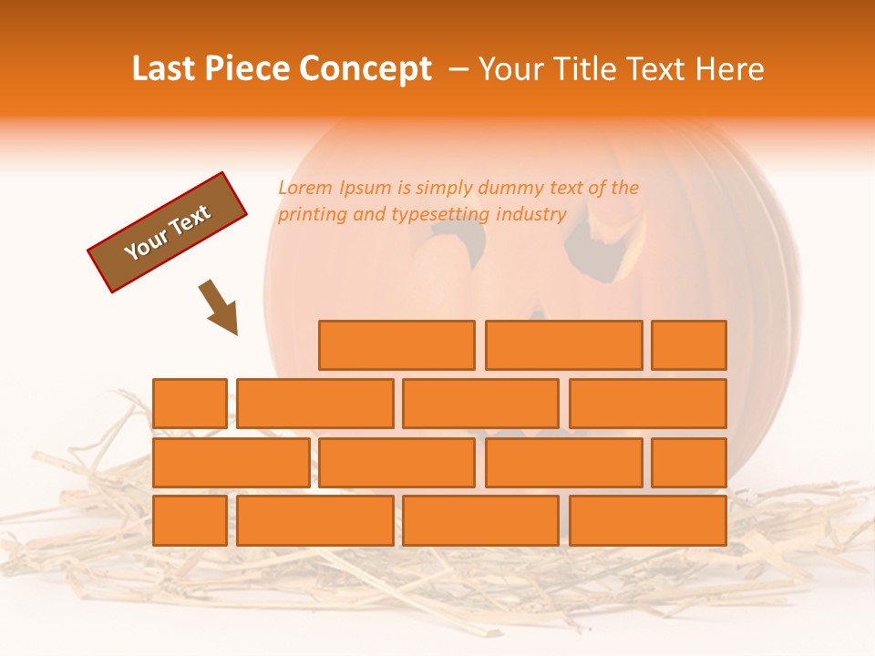 Halloween Ea Onal Bed PowerPoint Template