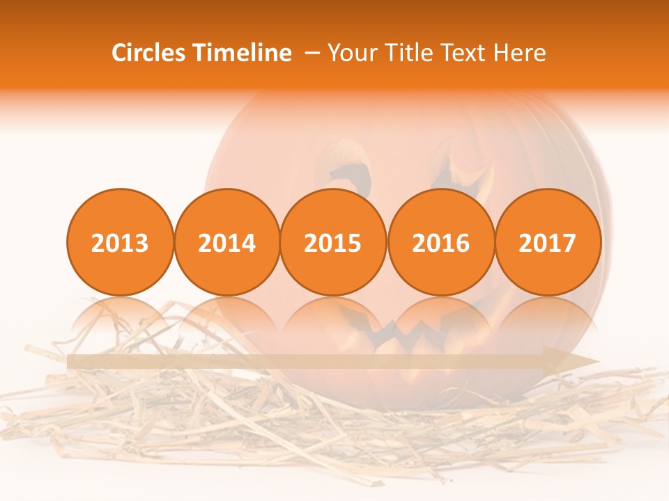 Halloween Ea Onal Bed PowerPoint Template