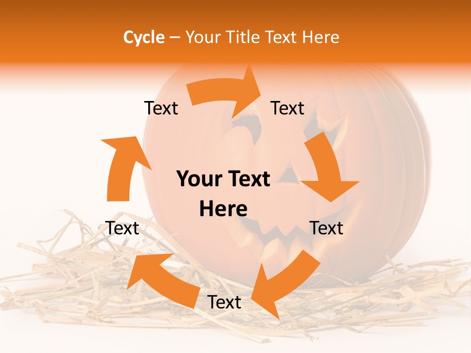 Halloween Ea Onal Bed PowerPoint Template