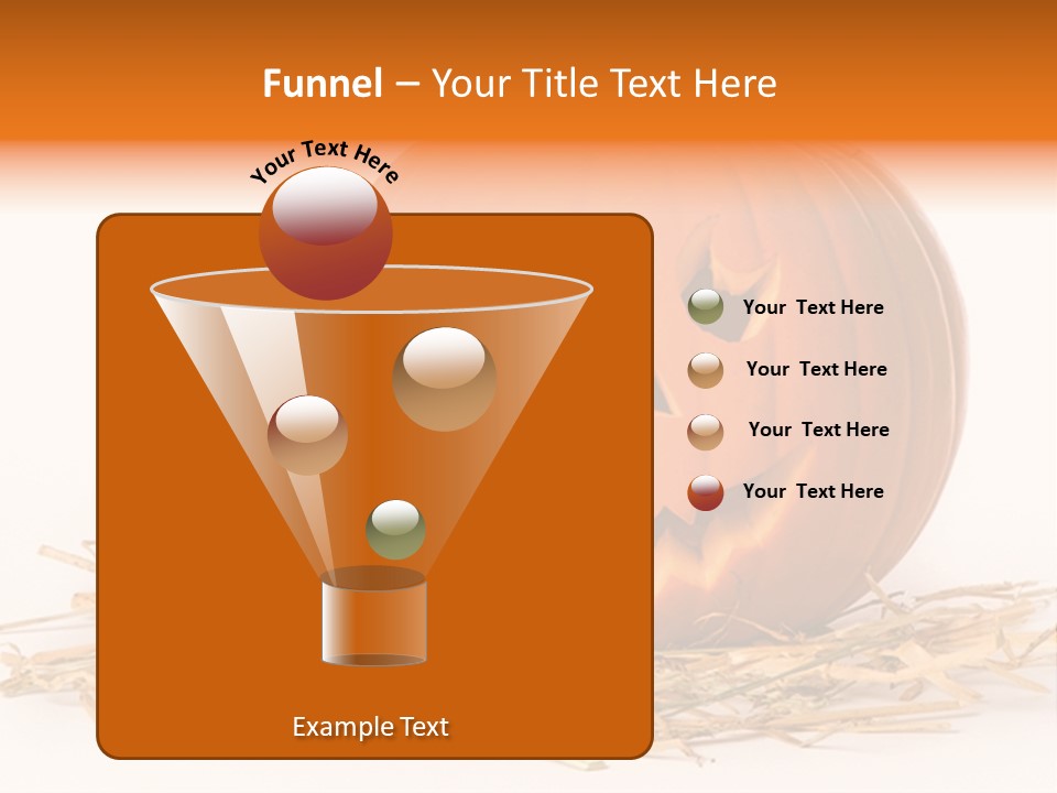 Halloween Ea Onal Bed PowerPoint Template
