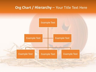 Halloween Ea Onal Bed PowerPoint Template