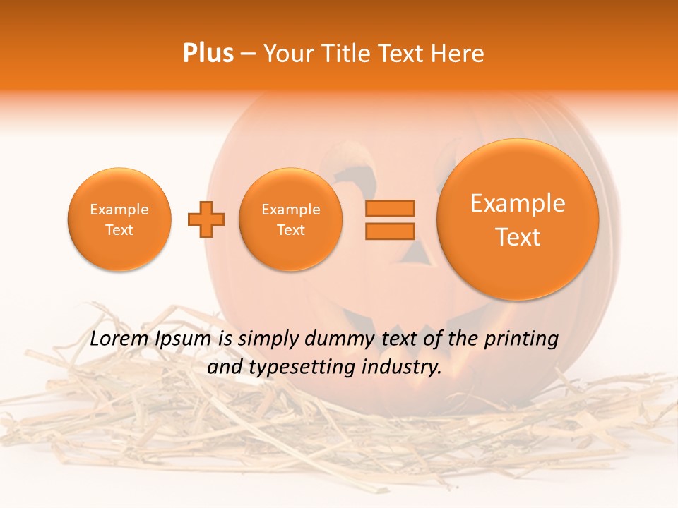 Halloween Ea Onal Bed PowerPoint Template
