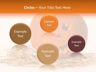 Halloween Ea Onal Bed PowerPoint Template