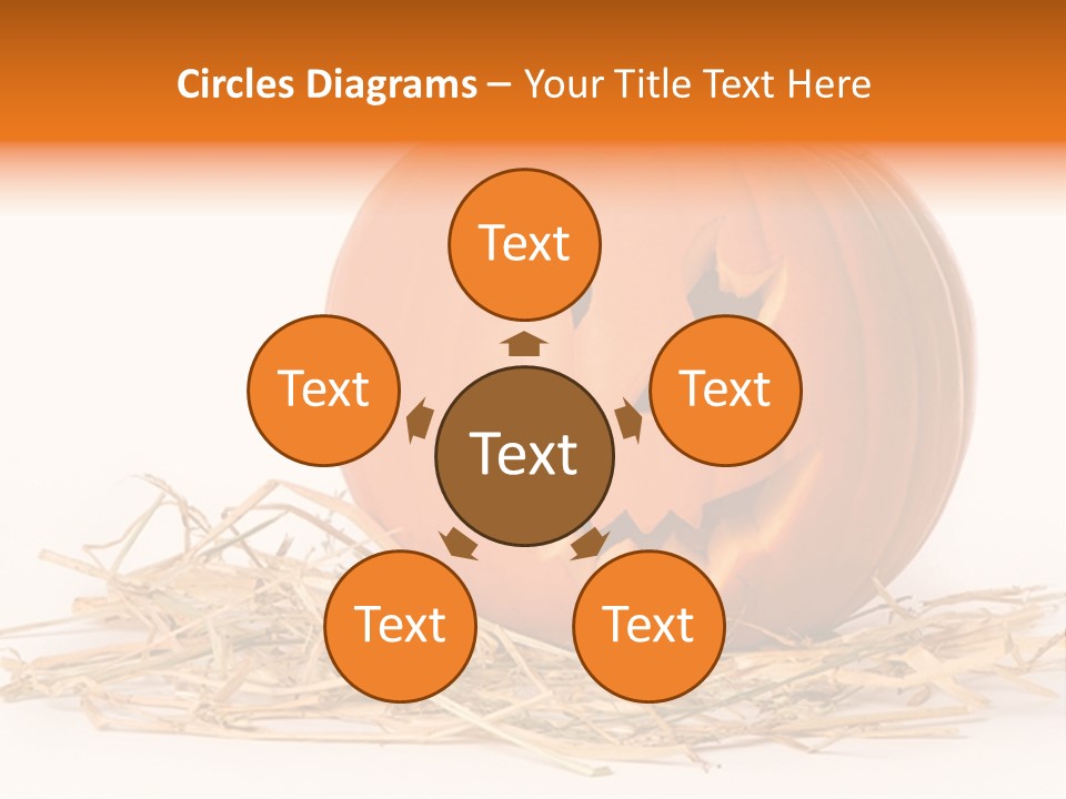 Halloween Ea Onal Bed PowerPoint Template