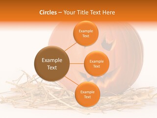 Halloween Ea Onal Bed PowerPoint Template