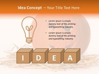 Halloween Ea Onal Bed PowerPoint Template
