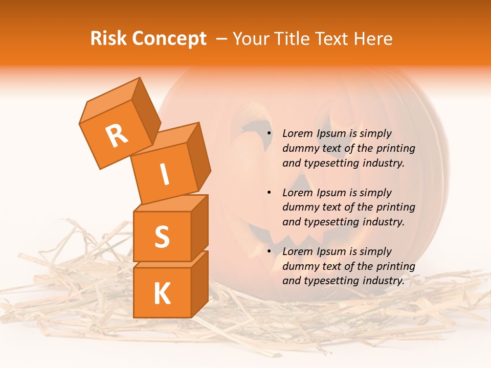 Halloween Ea Onal Bed PowerPoint Template