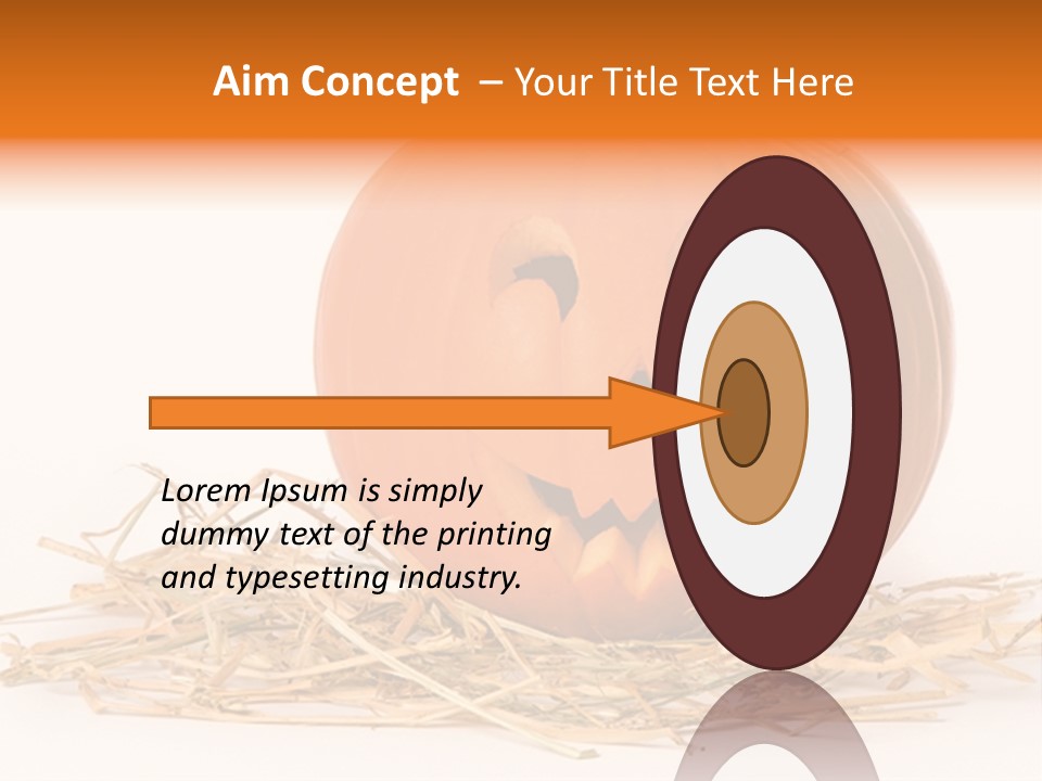 Halloween Ea Onal Bed PowerPoint Template