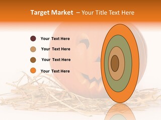 Halloween Ea Onal Bed PowerPoint Template
