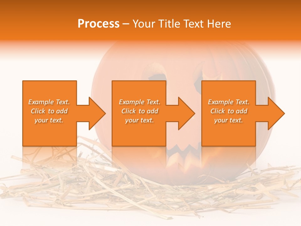 Halloween Ea Onal Bed PowerPoint Template