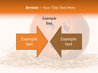 Halloween Ea Onal Bed PowerPoint Template