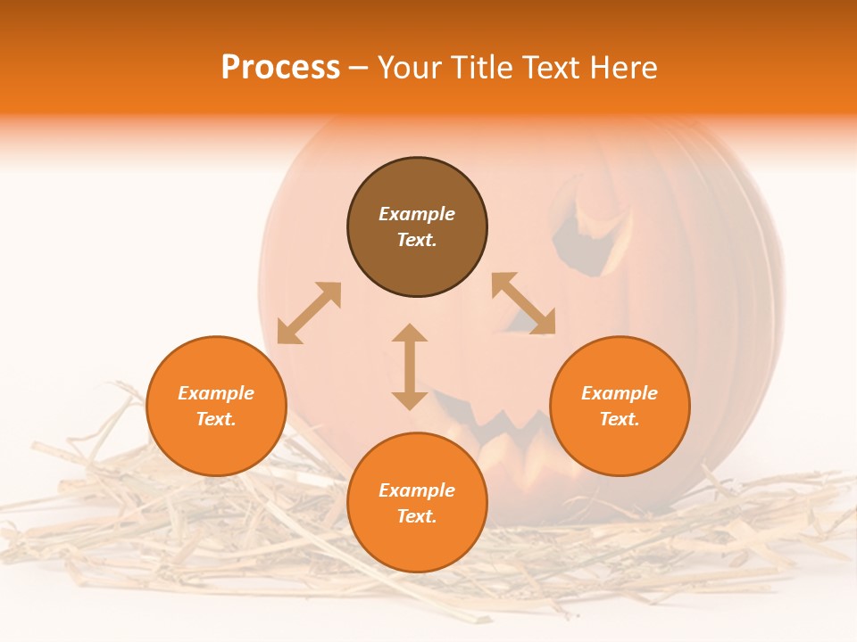 Halloween Ea Onal Bed PowerPoint Template