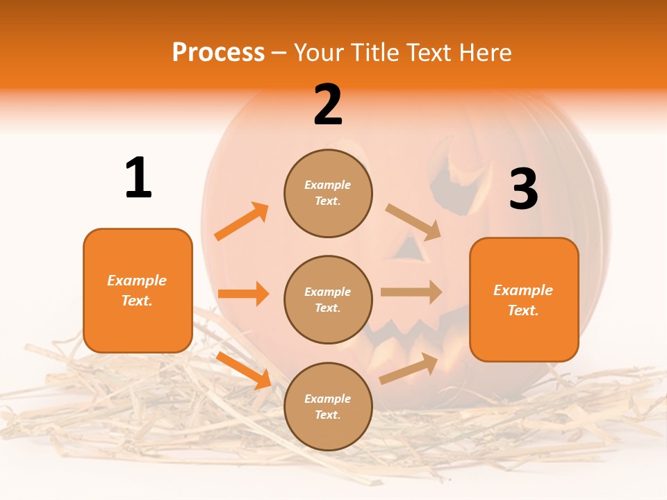 Halloween Ea Onal Bed PowerPoint Template